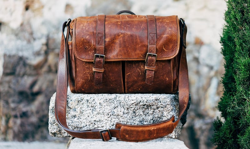 Repurposed Leather Bag