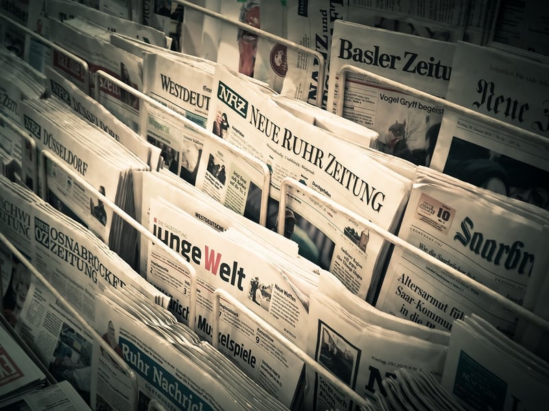 Newspaper Collages